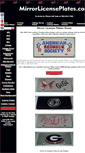 Mobile Screenshot of mirrorlicenseplates.com